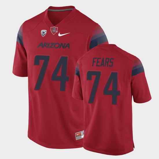 Men Arizona Wildcats Paiton Fears College Football Red Game Jersey